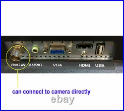 101AV Display LCD LED Security Camera System HDMI BNC Surveillance 18.5 Inch