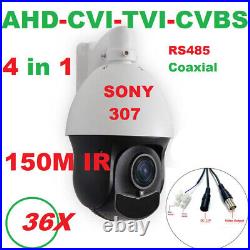 1080P 36X AHD/TVI/CVI/CVBS PTZ Security CCTV Camera