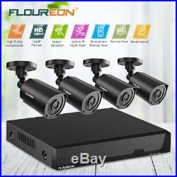1080P HD CCTV DVR 8 Channel Security Camera System Video Indoor Outdoor IR Night