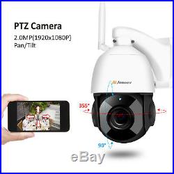 1080P HD Wireless 30X Optical Zoom PTZ Security Camera Outdoor Wifi CCTV Audio