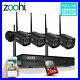 1080P HD Wireless Home Security Camera System Outdoor Wifi CCTV NVR 1TB HDD Kits