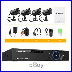 1080P HDMI HD 4CH DVR 720P Outdoor CCTV Home Security Camera System Night Vision