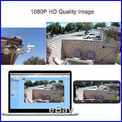 1080P Outdoor Wifi POE Security Camera Wireless Pan/Tilt Waterproof CCTV Audio