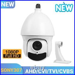 1080P SONY307 36X Zoom 4 in 1 AHD/CVI/TVI/CVBS Outdoor Dome CCTV Security Camera