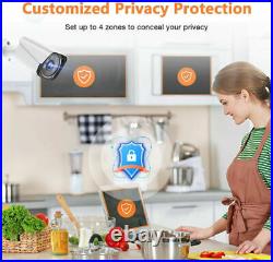 1080P Security Camera System 8CH DVR CCTV Outdoor Home Security 4PCS Camera