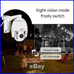 1080P Security Camera System Onivf PTZ Wireless CCTV Outdoor Two-way Audio Zoom