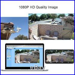1080P WIFI POE MINI PTZ Wireless HD 2.0MP Outdoor CCTV Audio Security IP Camera