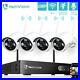 1080P Wireless Security Camera System 8CH NVR 1TB HDD CCTV WIFI Kit Night Vision