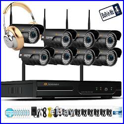 1080P Wireless Security Camera System Outdoor Wifi IP CCTV Home IR Night Vision