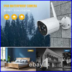 1080P Wireless Security Camera System with7 NVR Monitor Outdoor Camera + 32G Card