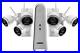 1080p Wireless camera system with 6 battery operated wire-free cameras, nv, 2way