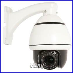 1200TVL HD 30x Zoom 360° Rotation PTZ Dome Home CCTV Security Camera IR-CUT