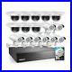 16CH NVR Security System with8Outdoor 8Indoor Cameras 1TB HDD Renewed