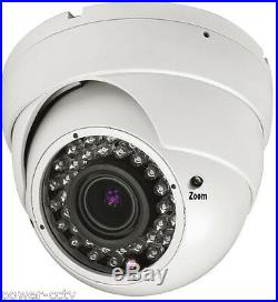 1800TVL 36IR 2.8-12mm Varifocal Surveillance Dome CCTV Security Camera SV368CZW