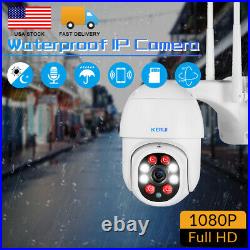 1Pcs 1080P Wireless IP Security Camera Home CCTV System Network WiFi PTZ Cam