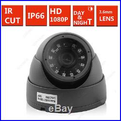 1TB HDD 4CH CCTV DVR Record 2.4MP 1080P Camera IR-CUT Home Security System Kit