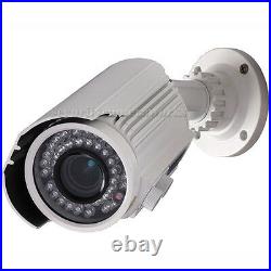 2 Security Camera Outdoor CCTV 700TVL IR Night Vision Video Varifocal CCD btx