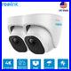 2-pack Reolink 4K 8MP PoE IP Security Camera Home CCTV Surveillance Outdoor 820A