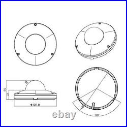 2MP HD TVI 3.6mm Outdoor Security Camera IR Vandal Dome CCTV AV21-0CHR 10 Pack