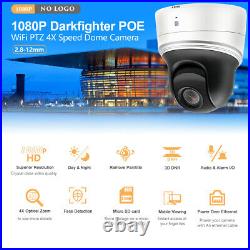2MP PTZ 4X Zoom Hikvision Security IP Camera CCTV OEM DS-2DE2204IW-DE3/W POE IR