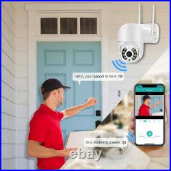 2x 1080P IP WIFI Camera Wireless Outdoor CCTV HD PTZ Smart Home Security IR Cam