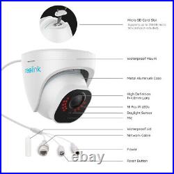 2x Reolink PoE CCTV Security Camera 5MP Outdoor Home Surveillance IP Camera 520A
