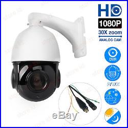 30X ZOOM AHD SONY CMOS Pan Tilt 1080P 2.0MP PTZ Camera CCTV Security Outdoor