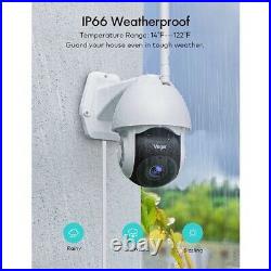 360 Outdoor Security Camera System, Waterproof, Motion Detection, Night Vision