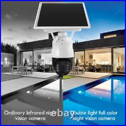 360° PTZ HD Wireless Home Security Camera Outdoor Solar/Battery WiFi CCTV