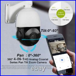 36X Zoom 4 N 1 AHD 1080P CCTV Security Camera IR Speed PTZ outdoor Surveillance