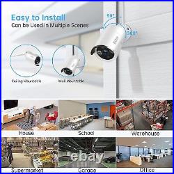 3MP Wireless Security CCTV Camera System Outdoor Home WIFI NVR Night Version