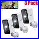 3PCS ieGeek Outdoor WiFi Security Camera 2K Wireless Home Battery CCTV System