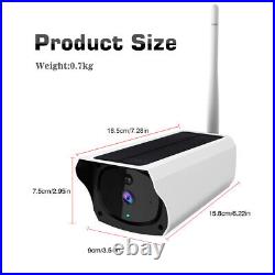 3X Outdoor 1080P Solar Powered Security Energy Camera Wireless WiFi IP Home CCTV
