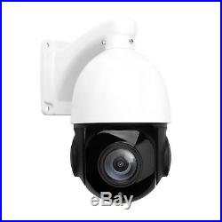 4.0 30X Zoom 5.0MP PTZ POE IP Security Camera Outdoor Speed Dome CCTV IR Night