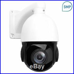 4.0 30X Zoom 5.0MP PTZ POE IP Security Camera Outdoor Speed Dome CCTV IR ONVIF