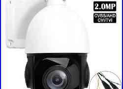 4.5'' 30X ZOOM 4in1 AHD/TVI/CVI/CVBS 1080P 2.0MP PTZ Speed Dome IR Camera Night