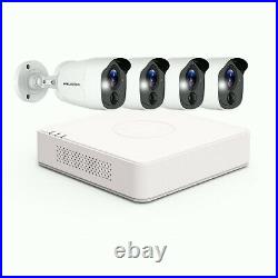 4 Channel DVR Security System 4x HD 1080P PIR Bullet Surveillance Camera 1TB HDD