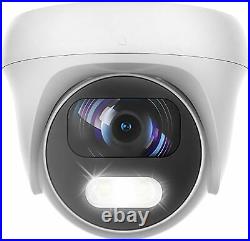 4 Pack 5MP ColorVu 4 in1 Full-color CCTV Outdoor Camera TVI/AHD/CVI/CVBS 2.8mm