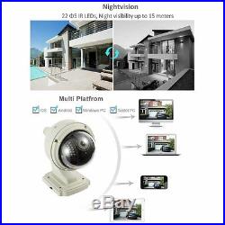 4 Sricam Wireless Outdoor Pan/Tilt Network CCTV Camera P2P Wifi IP Webcam IR-Cut