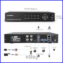 4CH 1080N AHD Outdoor DVR 720P IP Camera CCTV Home Security System Kit IR-CUT US