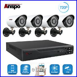 4CH 1080N CCTV DVR System HDMI Home Outdoor 1500TVL Camera Security IR Night Kit