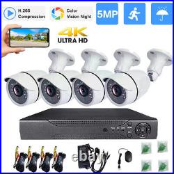 4CH 1080P Outdoor Wireless HDMI Security Camera System WIFI CCTV Audio DVR Kit