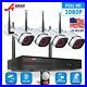 4CH 1TB Wireless NVR 1080P HD Network Outdoor CCTV Home Security Camera System