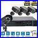 4CH 5in1 NVR 4 Outdoor IR-CUT 720P CCTV Camera Home Security System Moblie View