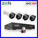 4CH AHD DVR HD 1080P Outdoor CCTV Security Camera System IR with 1TB Hard Drive
