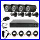 4CH AHD Home Security Camera System Kit Waterproof Night Vision DVR CCTV Camera