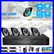 4CH H. 265+ 5MP Lite DVR 1080P Outdoor CCTV Home Security Camera System Kit USA