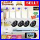 4CH Wireless 1080P NVR Outdoor Home WIFI IP Camera CCTV Night Security System US