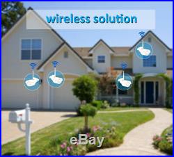 4CH Wireless 1080P NVR Outdoor IR 720P WIFI IP Camera Security System CCTV Video