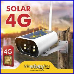 4G Solar Camera (Sim Card Compatible) P66 Weatherproof